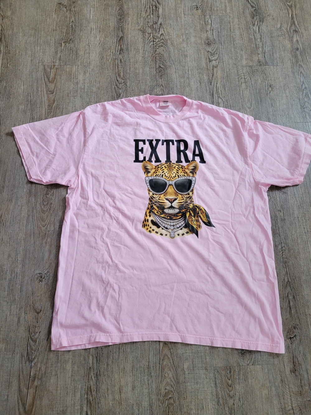 Comfort Colors Light Pink Graphic Tee